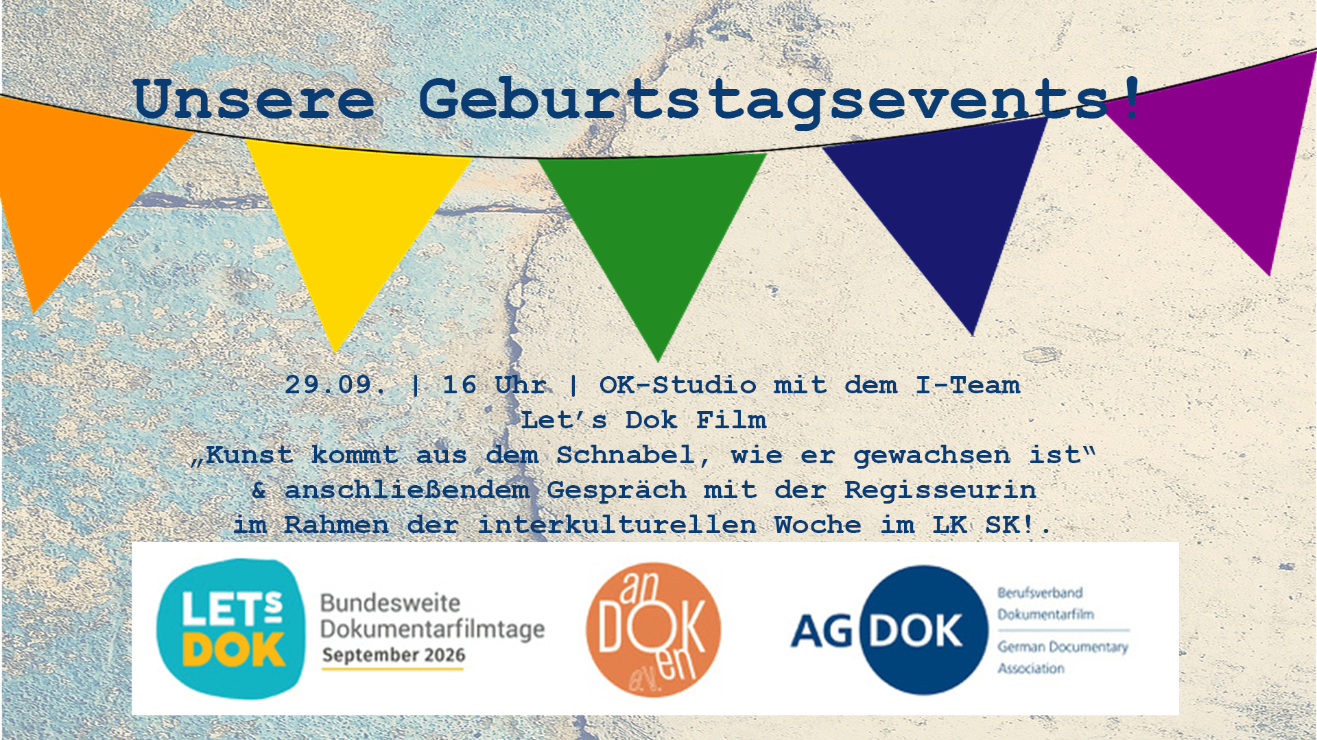 Let’s Dok mit dem I-Team im OKMQ am 29. September 2026